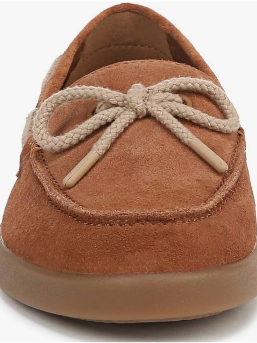 Naturalizer Keelboat Brown Suede Slip-On Round Toe Boat Shoes - Picture 2 of 7